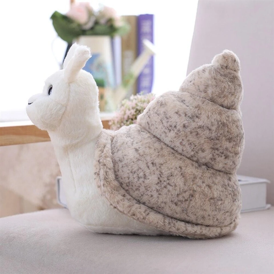 Cute Soft Sleeping Snail Plush Toy